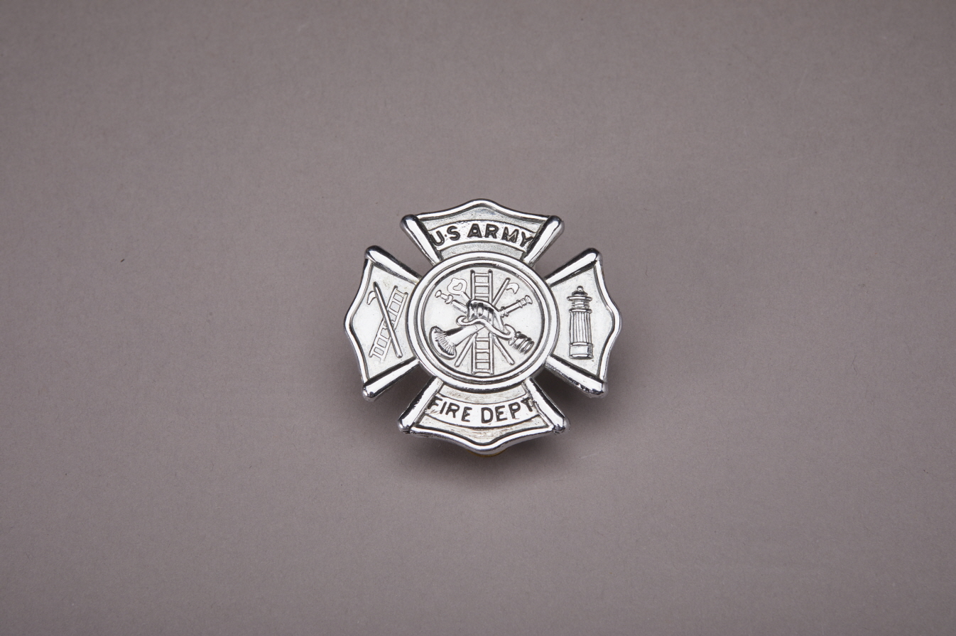 애스컴 소방대 뱃지  (US ARMY FIRE DEPT) 이미지